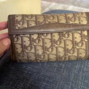 Dior Vintage Monogram Wallet